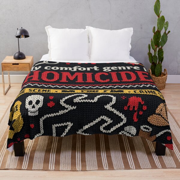 Item preview, My Comfort Genre is Homicide Knitting Pattern Design designed and sold by Mauswohn.