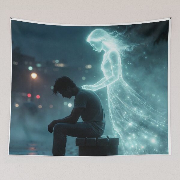 Item preview, Haunted Love – Midnight Memory designed and sold by PixelVibe782.