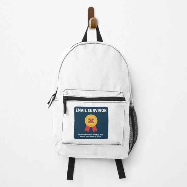 Item preview, Email Survivor Medal - Funny Office Meeting Humor Sticker designed and sold by ZYNORAworld.