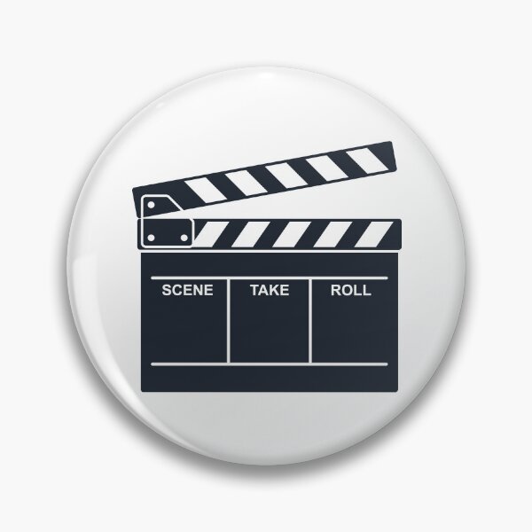 Item preview, Classic Movie Film Clapperboard Slate Icon Design designed and sold by Oblique21.