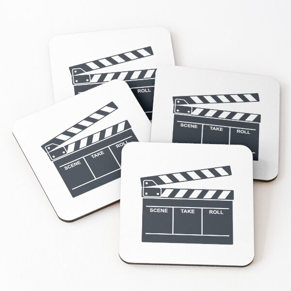 Item preview, Classic Movie Film Clapperboard Slate Icon Design designed and sold by Oblique21.