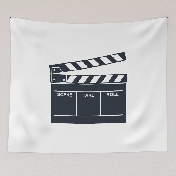 Item preview, Classic Movie Film Clapperboard Slate Icon Design designed and sold by Oblique21.