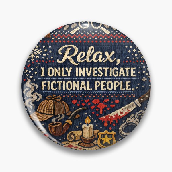 Item preview, Investigate Fictional People Knitting Pattern Design designed and sold by Mauswohn.