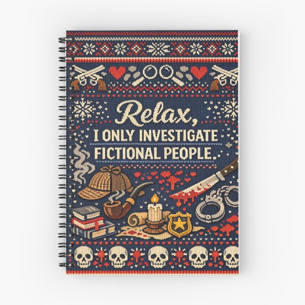 Item preview, Investigate Fictional People Knitting Pattern Design designed and sold by Mauswohn.
