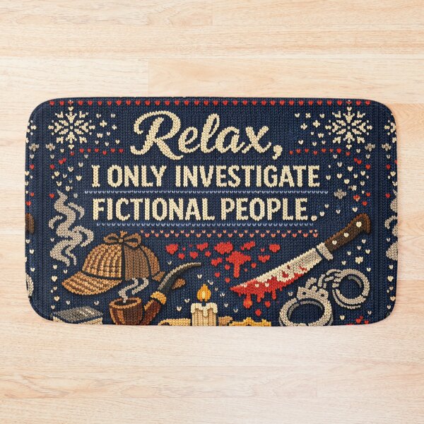 Item preview, Investigate Fictional People Knitting Pattern Design designed and sold by Mauswohn.
