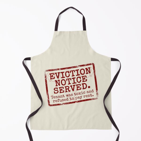 Item preview, Eviction notice served | Hysterectomy designed and sold by SocialStaticz.