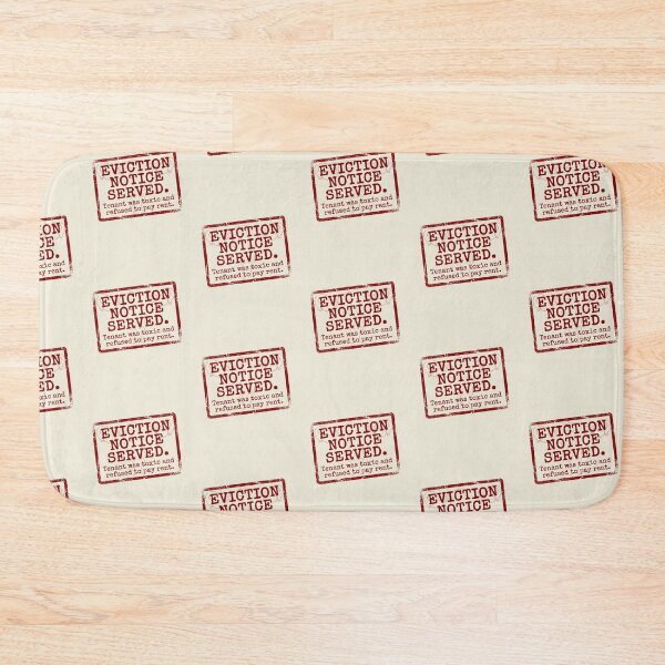 Item preview, Eviction notice served | Hysterectomy designed and sold by SocialStaticz.
