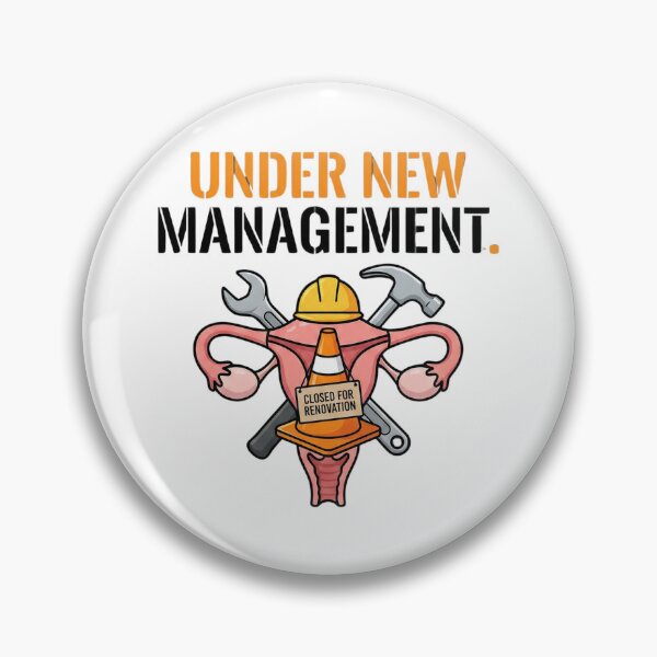Item preview, Under new management | Hysterectomy designed and sold by SocialStaticz.