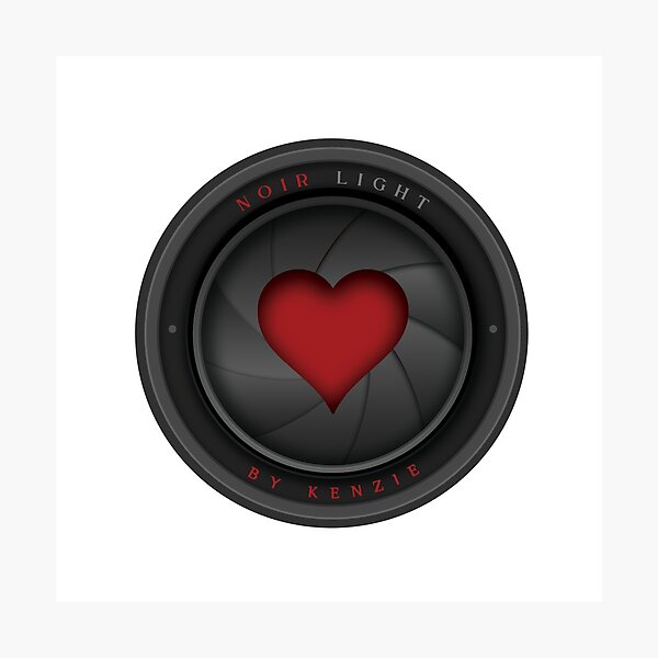 Item preview, Noir Light by Kenzie Lens Heart designed and sold by piercejackson.
