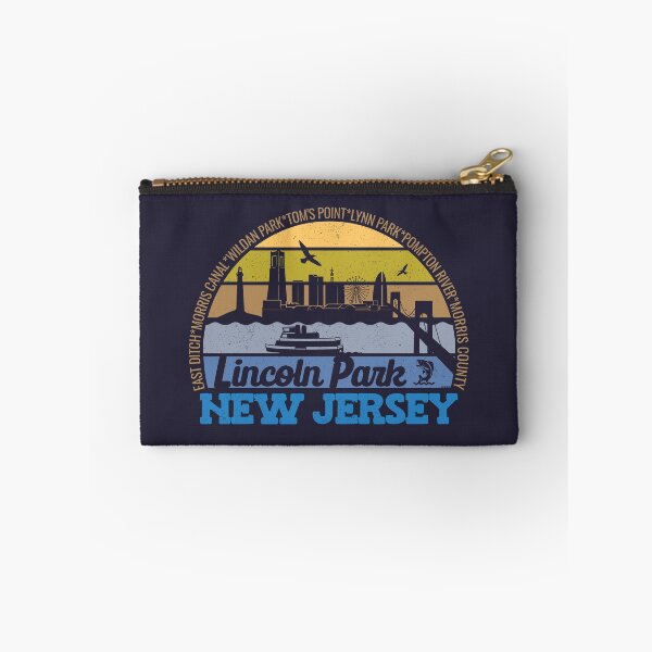 Item preview, Lincoln Park New Jersey Sunset Retro Vintage Local Pride Logo designed and sold by CRHPOD20.
