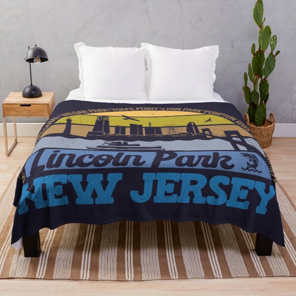 Item preview, Lincoln Park New Jersey Sunset Retro Vintage Local Pride Logo designed and sold by CRHPOD20.