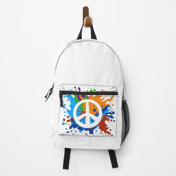 Item preview, Peace Sign with Splash of colorful paint splatter designed and sold by Jesta Graphics.
