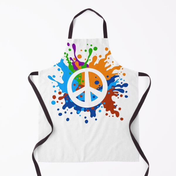 Item preview, Peace Sign with Splash of colorful paint splatter designed and sold by Jesta Graphics.