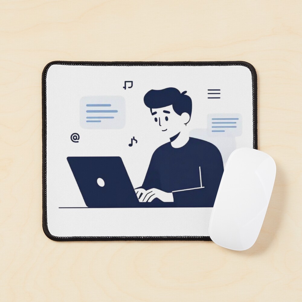 Item preview, Mouse Pad designed and sold by KurtByteStudio.