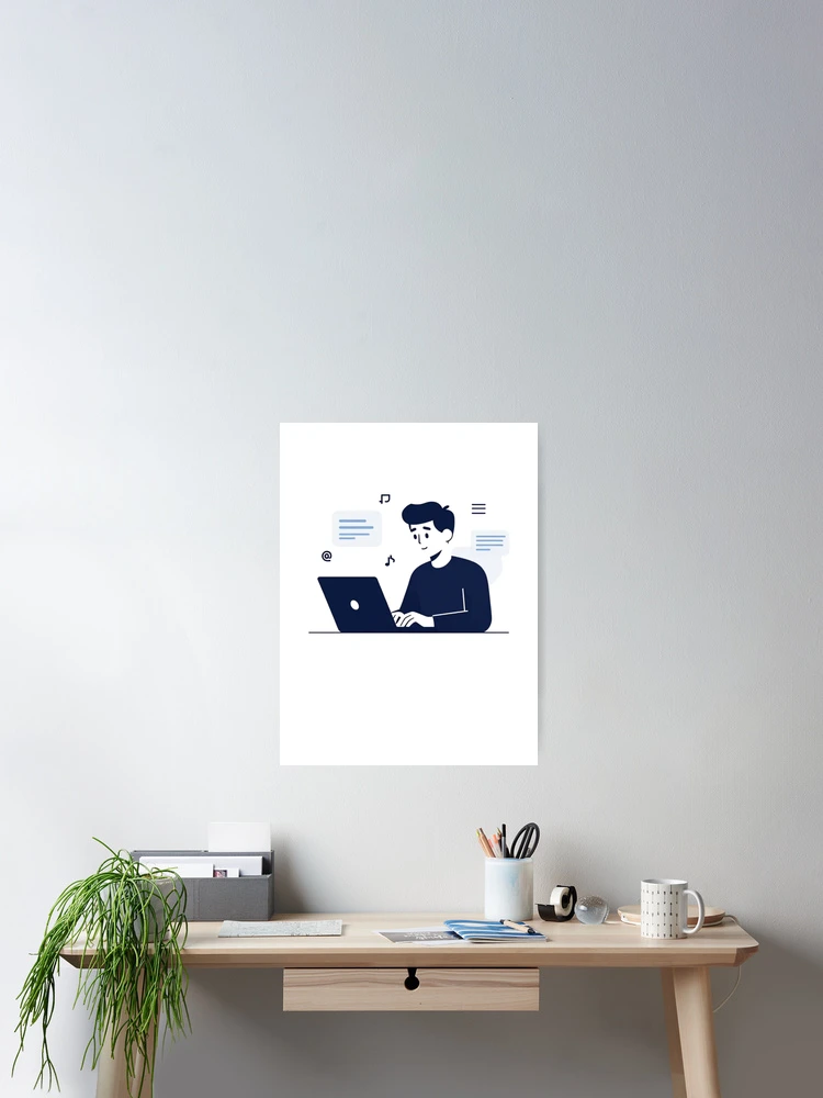 Thumbnail 2 of 3, Poster, Programmer designed and sold by KurtByteStudio.