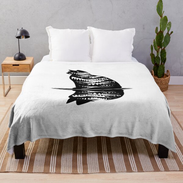 Item preview, Minimalist Cat Landscape Silhouette Black White Nature Reflection Art designed and sold by AmazingViews.