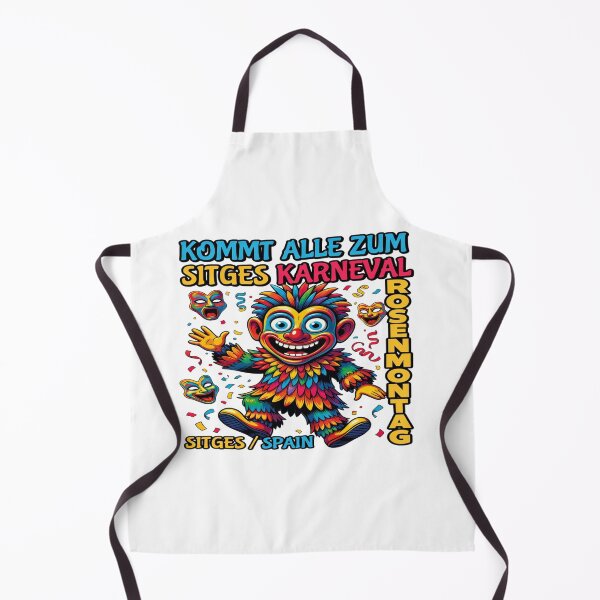 Item preview, Sitges Carnival 2026 T-Shirt | Kommt Alle Zum Karneval | Spain Festival Costume Design designed and sold by Sushikidsntod.