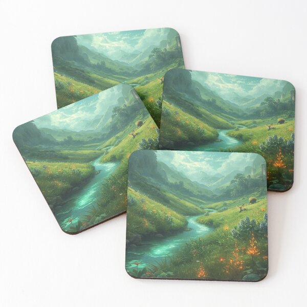 Item preview, Verdant Elysium: Enchanted Meadow of Light designed and sold by Whispers of Light✨.