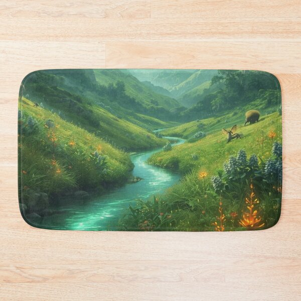 Item preview, Verdant Elysium: Enchanted Meadow of Light designed and sold by Whispers of Light✨.