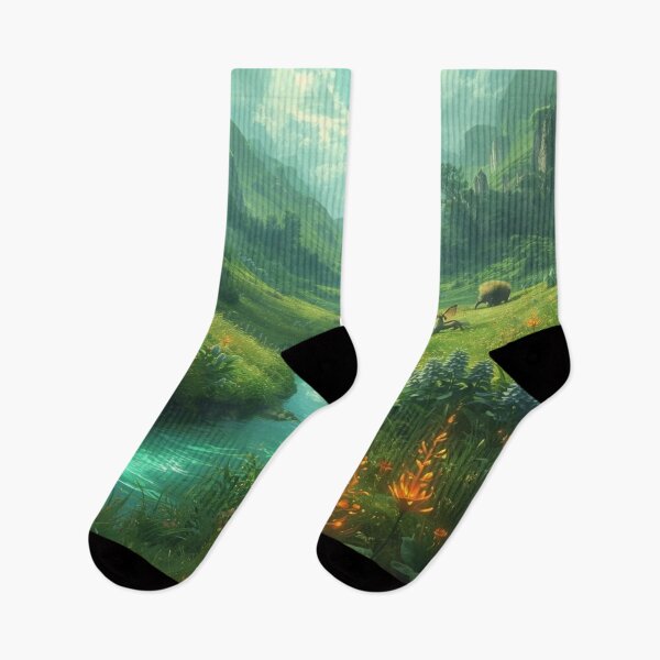 Item preview, Verdant Elysium: Enchanted Meadow of Light designed and sold by Whispers of Light✨.