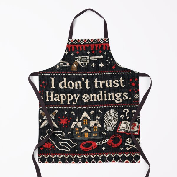 Item preview, I Don't Trust Happy Endings Knitting Pattern Design designed and sold by Mauswohn.