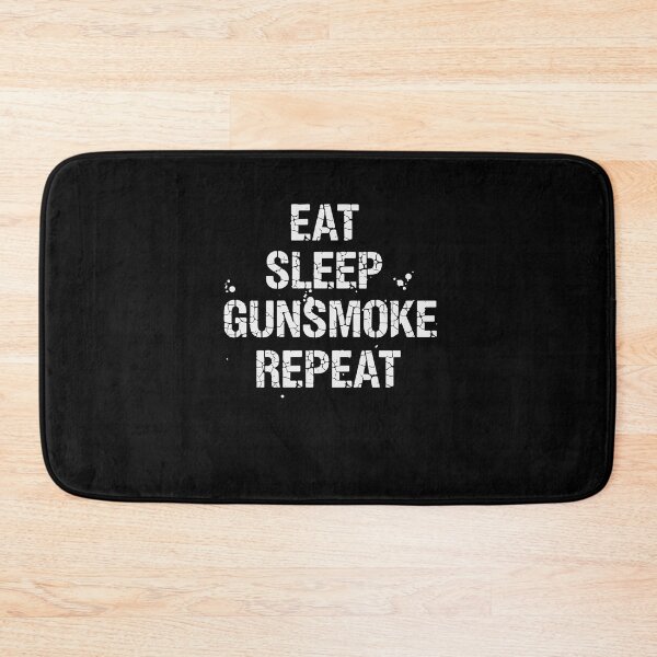 Item preview, Eat Sleep Gunsmoke Repeat Western Fan designed and sold by PopStars1993.