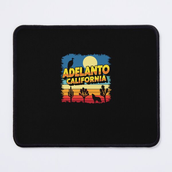 Item preview, Adelanto California CA Sunset Coyote Vulture Cactus Desert designed and sold by PopStars1993.