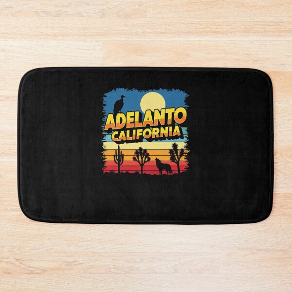 Item preview, Adelanto California CA Sunset Coyote Vulture Cactus Desert designed and sold by PopStars1993.