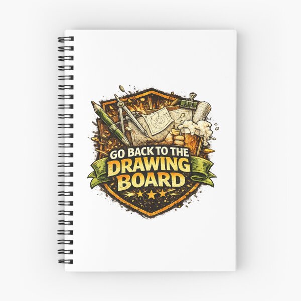 Item preview, Go back to the drawing board designed and sold by Throwing-Corn.