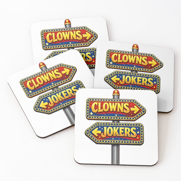 Item preview, Retro Clowns & Jokers This Way That Way Direction Sign  designed and sold by AmazingViews.