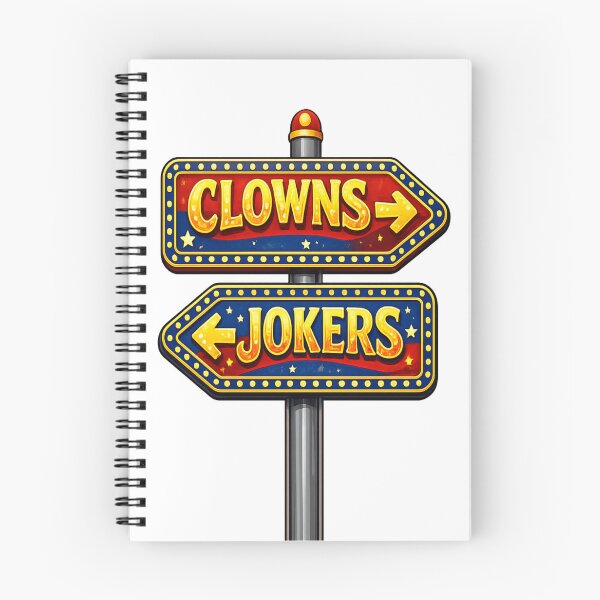 Item preview, Retro Clowns & Jokers This Way That Way Direction Sign  designed and sold by AmazingViews.