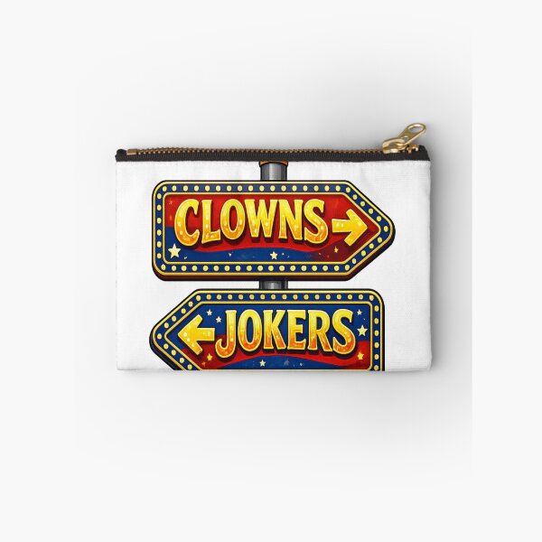 Item preview, Retro Clowns & Jokers This Way That Way Direction Sign  designed and sold by AmazingViews.