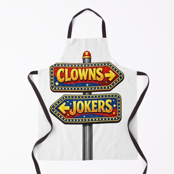 Item preview, Retro Clowns & Jokers This Way That Way Direction Sign designed and sold by AmazingViews.