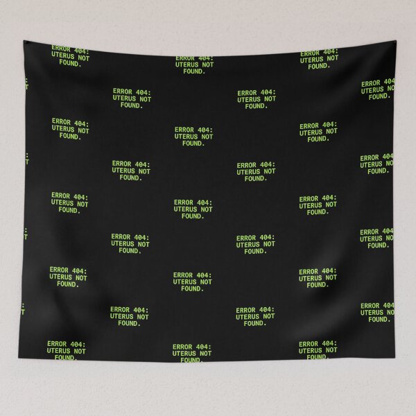 Item preview, Error 404 : Uterus not found | Hysterectomy designed and sold by SocialStaticz.