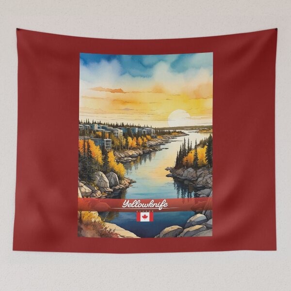 Item preview, Yellowknife Canada Travel  designed and sold by Thistle-TShop.