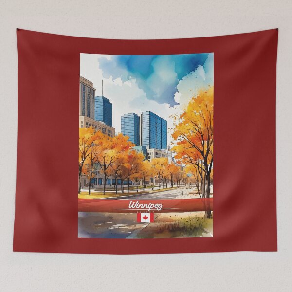 Item preview, Winnipeg Canada Travel  designed and sold by Thistle-TShop.