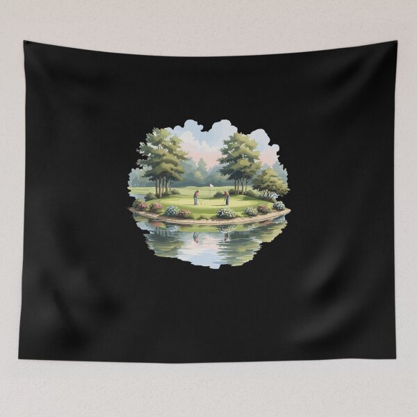 Item preview, TPC Sawgrass Golf Course Watercolor designed and sold by PopStars1993.