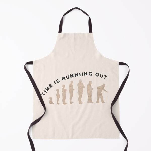 Item preview, Time Is Running Out Life Cycle Silhouette Minimalist Motivational Art designed and sold by Miniature Store.