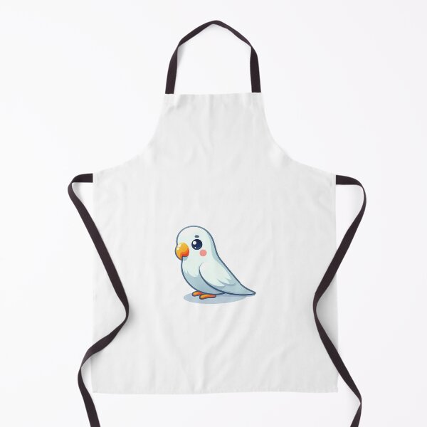 Item preview, Cute cartoon budgerigar with a cheerful expression and vibrant colors. designed and sold by cave-canvas.