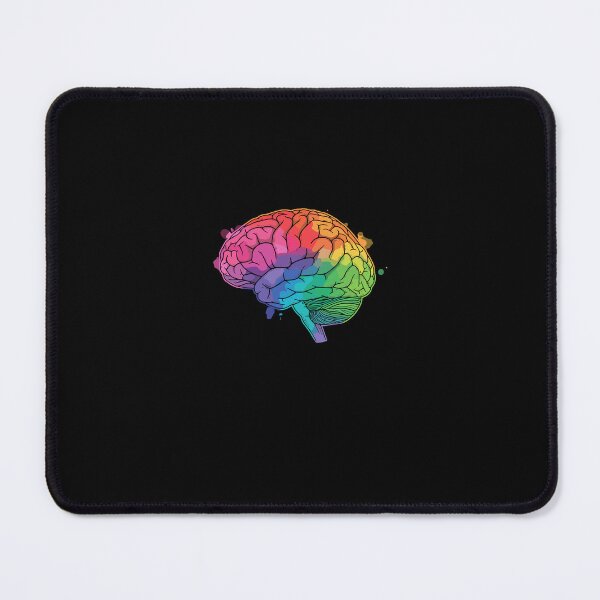 Item preview, Vibrant Color Splash Brain Anatomy designed and sold by PopStars1993.