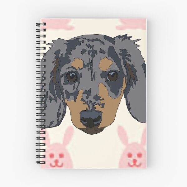 Item preview, Easter pattern Merle Dashund  designed and sold by LeahcarsArt.