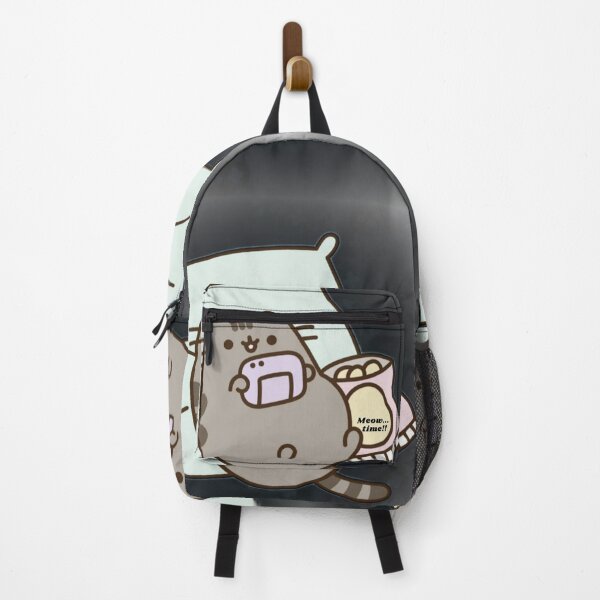 Item preview, Cute Gamer Cat “Meow Time” – Kawaii Kitty with Snacks Illustration  designed and sold by Feminine Energy Studio .