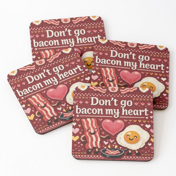 Item preview, Don't Go Bacon My Heart Knitting Pattern designed and sold by Mauswohn.