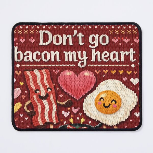 Item preview, Don't Go Bacon My Heart Knitting Pattern designed and sold by Mauswohn.