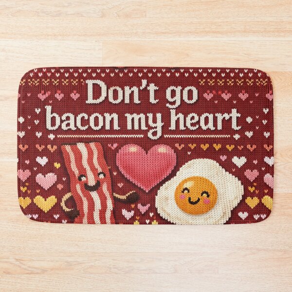 Item preview, Don't Go Bacon My Heart Knitting Pattern designed and sold by Mauswohn.