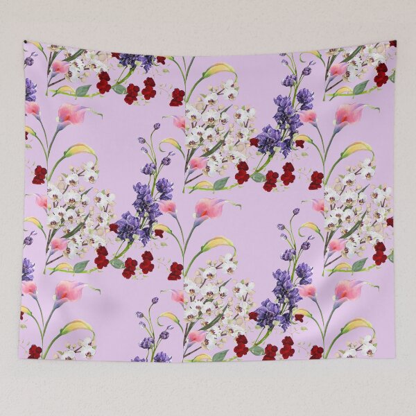Item preview, Midnight Garden Blooms designed and sold by tinkeybabes.