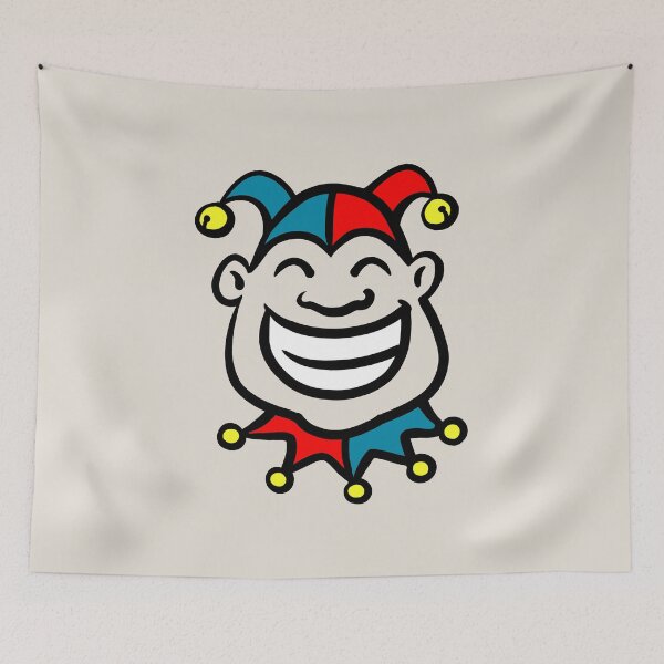 Item preview, Jester Laughing Happy Joy Fun Hilarious Cartoon Graphic designed and sold by Jesta Graphics.
