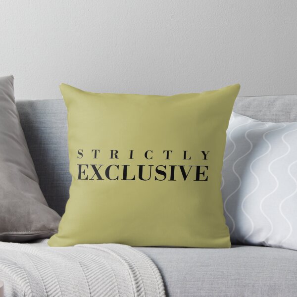 Item preview, Strictly Exclusive™ | Antique Khaki - Heavyweight Collection | Minimalist Typography designed and sold by Rasamore™ Studios | Minimalist Art.