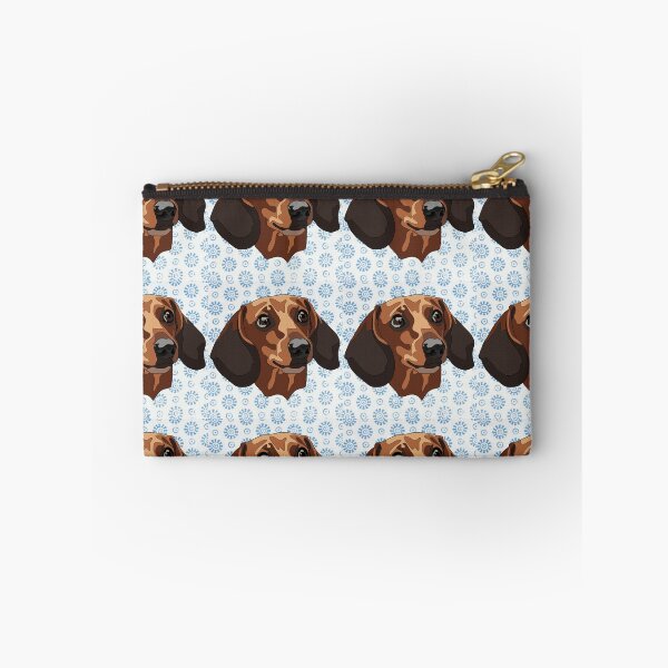 Item preview, Snow pattern Dashund  designed and sold by LeahcarsArt.