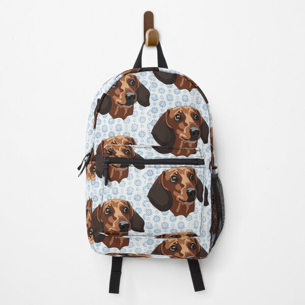 Item preview, Snow pattern Dashund designed and sold by LeahcarsArt.